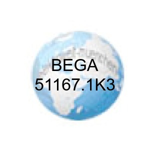 Preview: BEGA Systempendelleuchte, 51167.1K3, für den Innenbereich, samtweiß · 3000 K