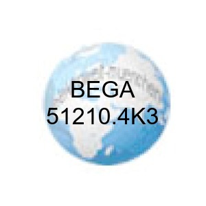 Preview: BEGA Systempendelleuchte, 51210.4K3, für den Innenbereich, messing matt · 3000 K