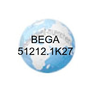 Preview: BEGA Deckenleuchte-Tiefstrahler, 51212.1K27, für den Innenbereich, samtweiß · 2700 K