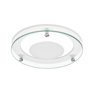 Preview: Brumberg Abdeckring weiss matt rund 81220070