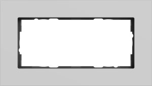 Preview: GIRA Abdeckrahmen 2f o.M.Gira 1002405