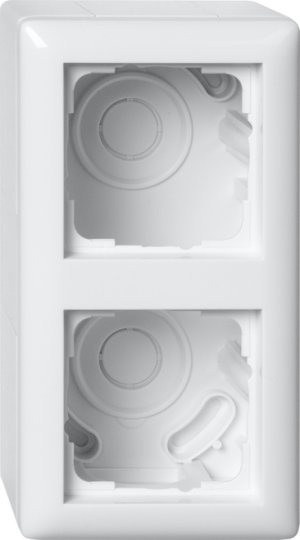 Preview: GIRA AP-Gehäuse 2f + Rahmen Stand 106203