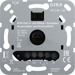 Preview: GIRA RTR 230V Öff./Schließ. Aus + 247200