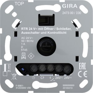 Preview: GIRA RTR 24V Öff./Schließ. Aus + 247300