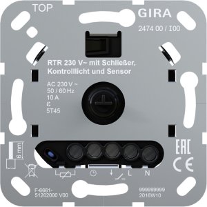 Preview: GIRA RTR 230V Schließer Kontroll 247400
