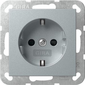Preview: GIRA SCHUKO LED-Leuchte + SH o.Kr 475526