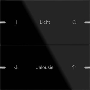 Preview: GIRA Wippenset 2f indiv. Tastsens 503205