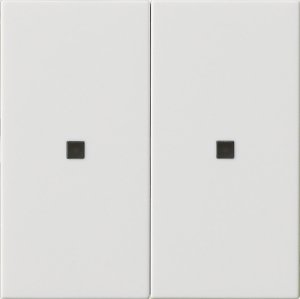 Preview: GIRA S3000 Wippe 2f unbedruckt Sy 536903