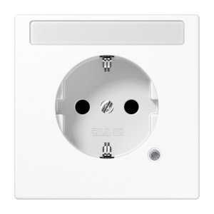 Preview: Jung SCHUKO-Steckdose m. NA LS1520NAKOWW