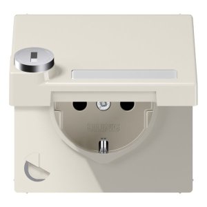 Preview: Jung SCHUKO Steckd.m.Klappd LS1520NAKLSL