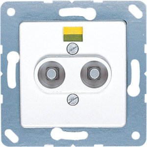 Preview: Jung Potentialausgleich-Steckdos 165-2WW