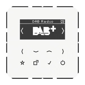 Preview: Jung Smart Radio DAB+, Digitalra DABCDWW