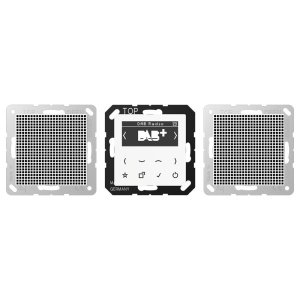 Preview: Jung Smart Radio DAB+ Set Stereo DABA2WW