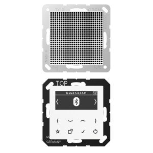 Preview: Jung Smart Radio DAB+ Bluetoot DABA1BTWW