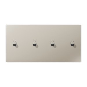 Preview: Jung Abdeckung 2fach waag. ES12-250R1