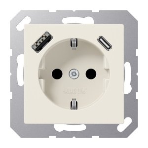 Preview: Jung SCHUKO Steckdose 16 A 25 A1520-15CA