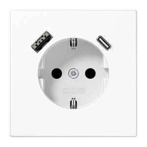 Preview: Jung SCHUKO Steckdose 16 A LS1520-15CAWW