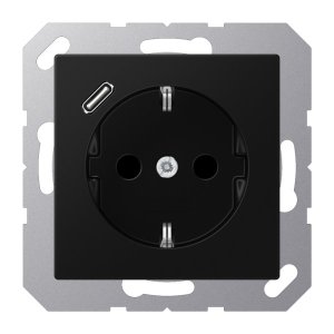 Preview: Jung SCHUKO Steckdose 16 A A1520-18CSWM