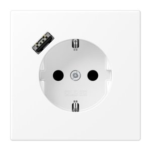 Preview: Jung SCHUKO Steckdose 16 A LS1520-18AWWM