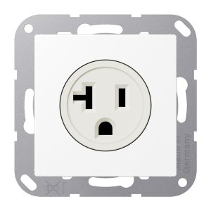 Preview: Jung US-NEMA-Steckdose A521-20WWM