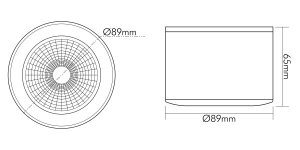 Preview: Nobile 5068-ECO-FLAT-SCHWARZ-MATT-7,5W-BIO, 1857080333
