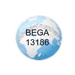 BEGA Abschlussring, 13186, Edelstahl