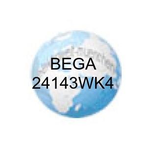 BEGA Deckeneinbau-Tiefstrahler, 24143WK4, für den Innen- & Außenbereich, Weiß · 4000 K