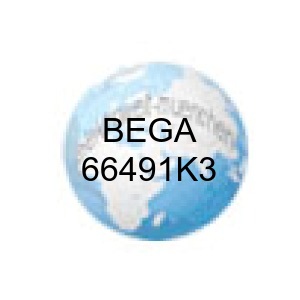 BEGA Wandleuchte, 66491K3, für den Innen- & Außenbereich, Grafit · 3000 K