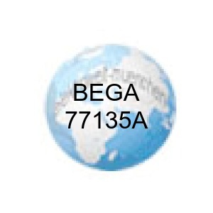 BEGA Aufsatzleuchte, 77135AK4, Silber · 4000 K