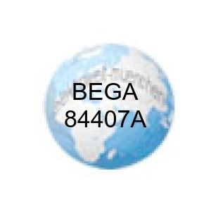 BEGA Aufsatzleuchte, 84407AK4, Silber · 4000 K