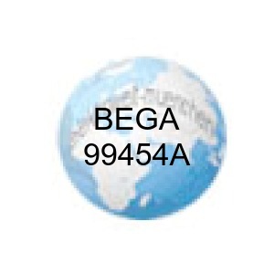 BEGA Ansatzleuchte, 99454AK4, Silber · 4000 K
