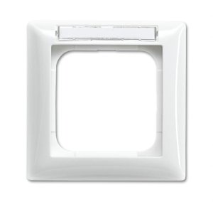 Busch-Jäger Rahmen 1-fach beschr. 1721NS-914, 1754-0-4548