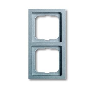Busch-Jäger 1722-183K future® linear, Rahmen, Rahmen 2-fach, Linear, alusilber (1754-0-4302)