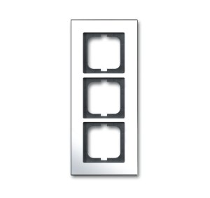Busch-Jäger 1723-826-101 carat®, Rahmen, Rahmen 3-fach, chrom (1754-0-4362)