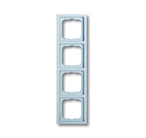 Busch-Jäger 1724-183K future® linear, Rahmen, Rahmen 4-fach, Linear, alusilber (1754-0-4309)