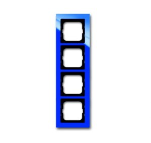 Busch-Jäger 1724-288 Busch-axcent®, Rahmen, Abdeckrahmen, 4-fach, blau (1754-0-4354)