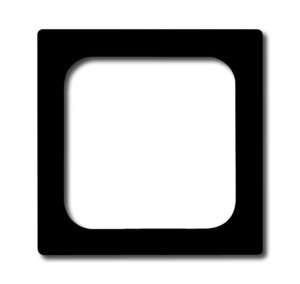 Busch-Jäger 1746/10-81 carat®, Datenkommunikation - Abdeckungen, Abdeckung für Kommunikationsgeräte 50 x 50 mm, anthrazit (1710-0-3628)