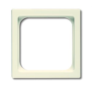 Busch-Jäger 1746/10-82 future® linear, Datenkommunikation - Abdeckungen, Abdeckung für Kommunikationsgeräte 50 x 50 mm, elfenbeinweiß (1710-0-3521)