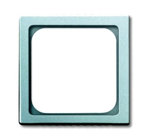 Busch-Jäger 1746/10-83 future® linear, Datenkommunikation - Abdeckungen, Abdeckung für Kommunikationsgeräte 50 x 50 mm, alusilber (1710-0-3677)