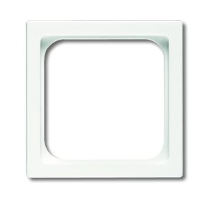 Busch-Jäger 1746/10-884 future® linear, Datenkommunikation - Abdeckungen, Abdeckung für Kommunikationsgeräte 50 x 50 mm, studioweiß matt (1710-0-3875)