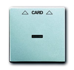 Busch-Jäger 1792-83 future® linear, Sonstiges, Abdeckung für Cardschalter, alusilber (1710-0-3670)