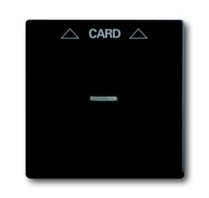 Busch-Jäger 1792-885 future® linear, Sonstiges, Abdeckung für Cardschalter, schwarz matt (1710-0-3905)