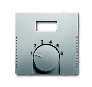 Busch-Jäger 1794 TA-866 pur edelstahl, Temperaturregler - Abdeckungen, Abdeckung für Temperaturregler 1094 UTA, 1097 UTA, edelstahl (1710-0-3761)