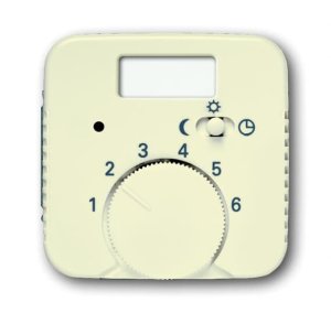 Busch-Jäger 1795 TA-212 Busch-Duro 2000® SI, Temperaturregler - Abdeckungen, Abdeckung für Temperaturregler 1095 UTA, 1096 UTA, weiß (1710-0-3709)