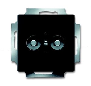 Busch-Jäger 2095 UC-885 future® linear, Datenkommunikation - Abdeckungen, Potenzial-Ausgleichsstecker, schwarz matt (2495-0-0092)