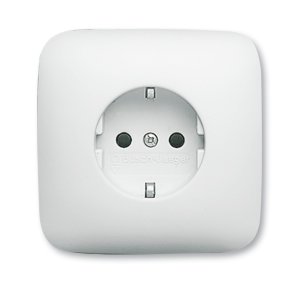 Busch-Jäger 20 EUJKS-214 Reflex SI, SCHUKO® Steckdosen, Steckdose mit Kinderschutz, alpinweiß (2013-0-4664)