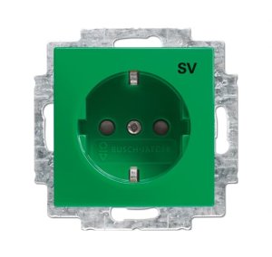 Busch-Jäger SCHUKOSteckdeBs SV 20EUCB-13-914-10, 2013-0-5388