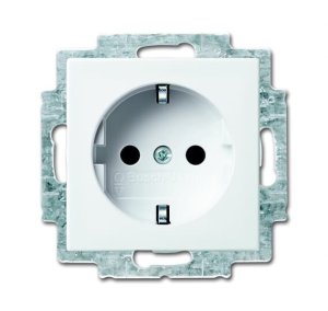 Busch-Jäger SCHUKO Steckd.Stepl. 20EUCBLI-914, 2013-0-5382