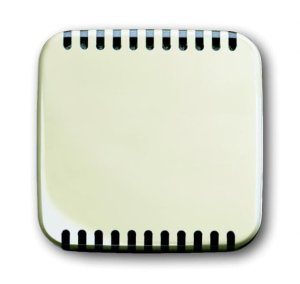 Busch-Jäger 2114-212 Busch-Dimmer®, Bedienelemente Busch-Duro 2000® SI, Zentralscheibe für Kühlteil für UP-Drehdimmer, weiß (6599-0-1193)
