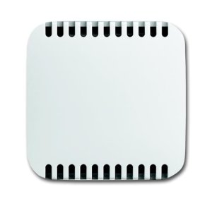Busch-Jäger 2114-214 Busch-Dimmer®, Bedienelemente Reflex SI, Zentralscheibe für Kühlteil für UP-Drehdimmer, alpinweiß (6599-0-0195)
